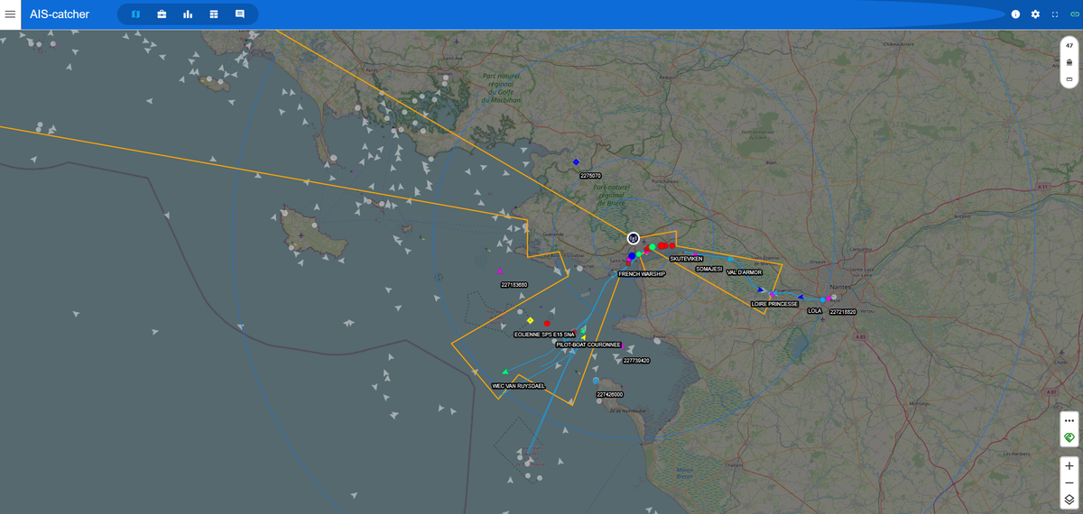 Tracking Ships from Home with AIS and RTL-SDR